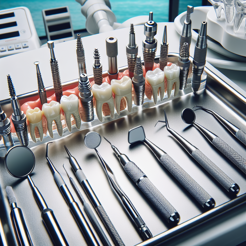 Modern İmplant Ekipmanları Antalya diş implantı tedavisinde kullanılan modern ekipmanlar