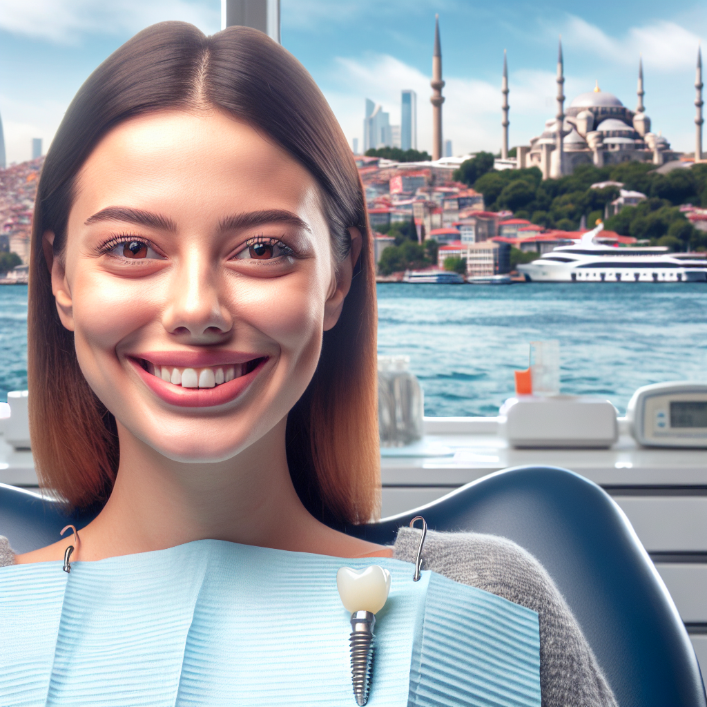 İstanbul implant sonrası mutlu hasta