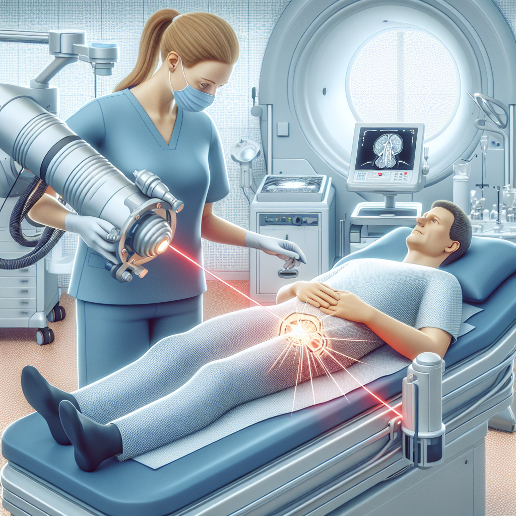 Laser kidney stone treatment application