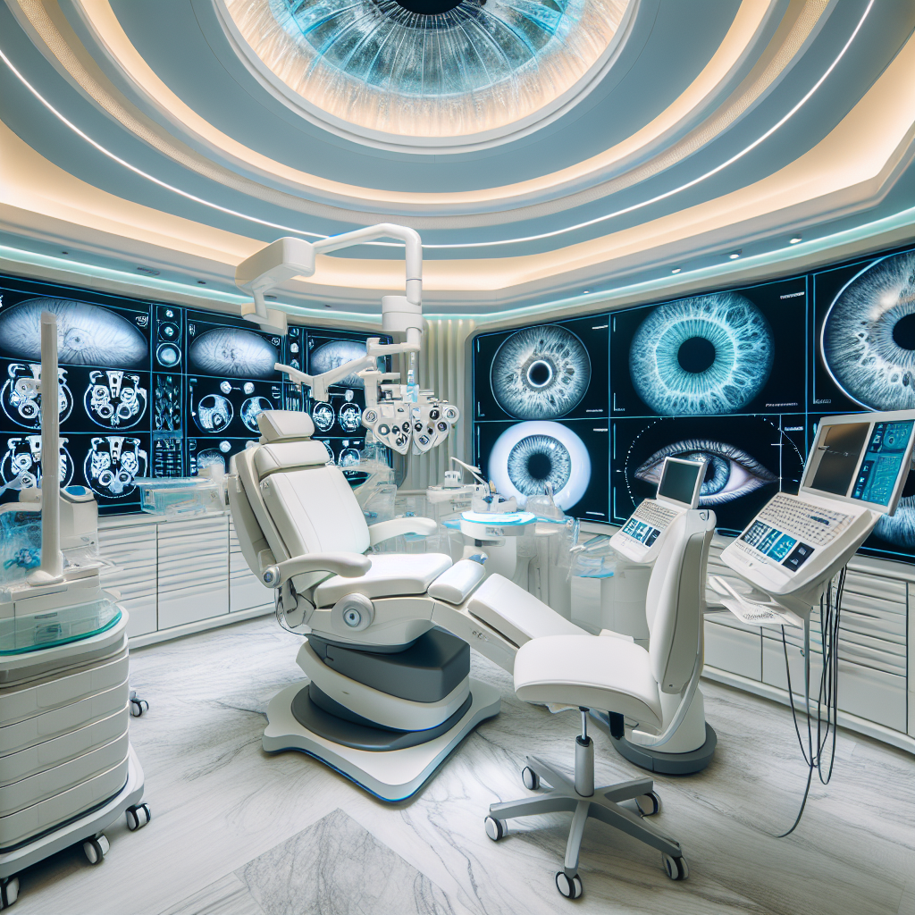 LASIK tedavisi için modern bir ameliyathane
