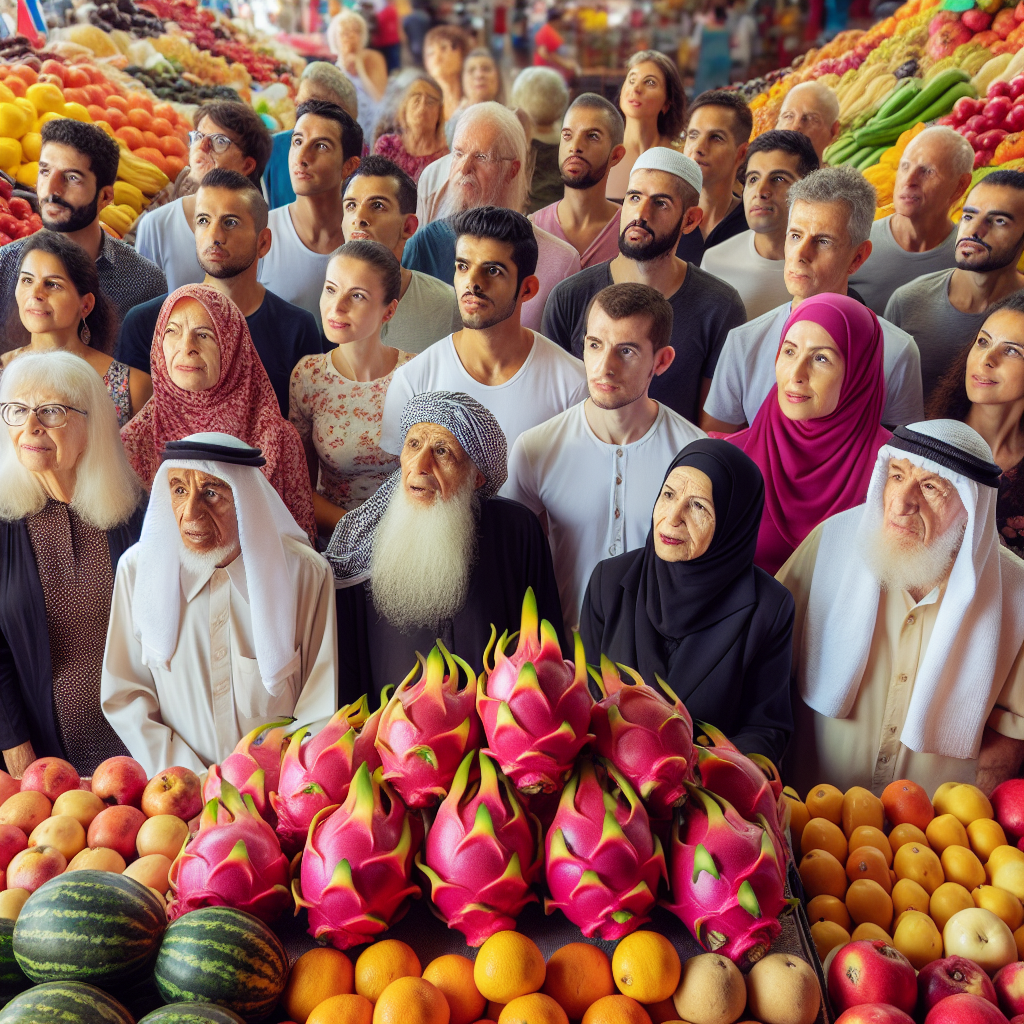 Alanya ejder meyvesi taze satışta