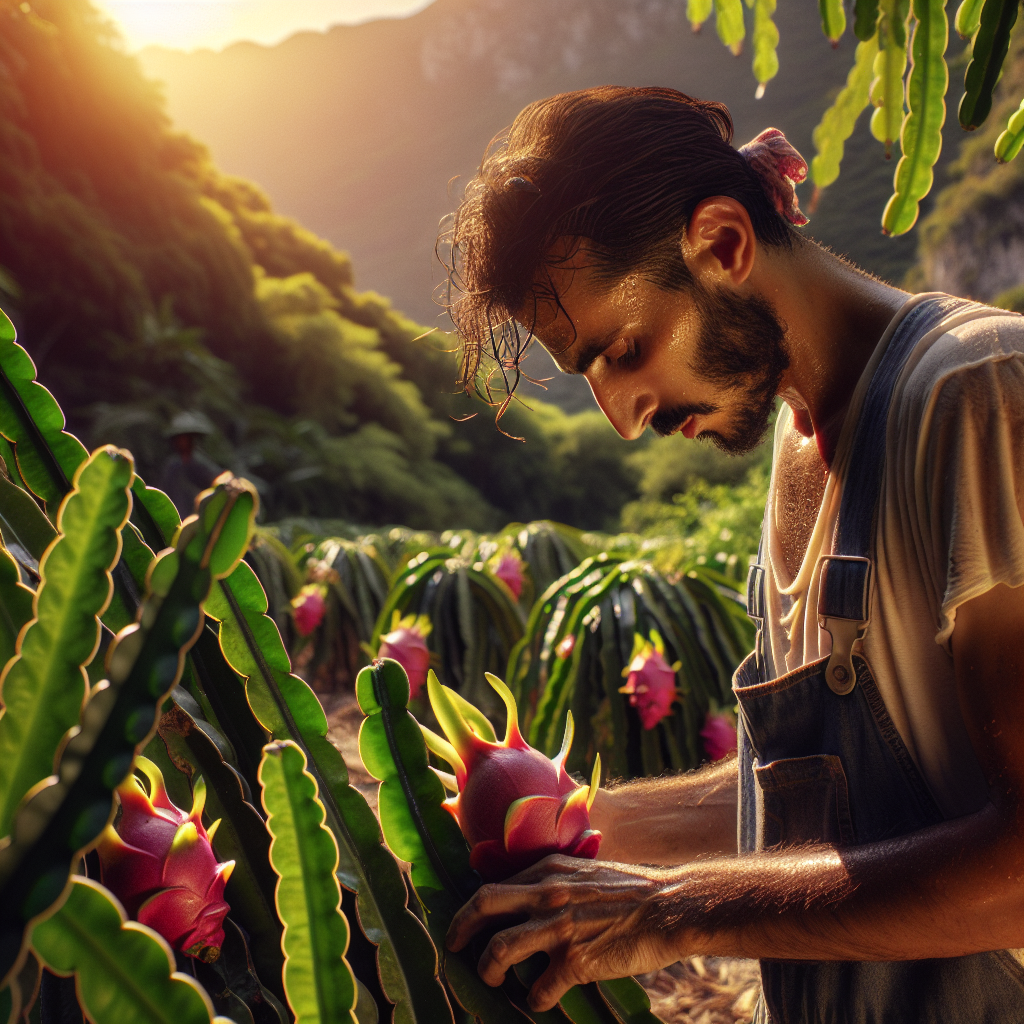 Ejder meyvesi tarımı Alanya